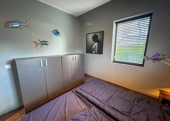 Semesterbostad Bad Hoophuizen Deluxe Mit Zaun Nr Zuiderzee 66 Hulshorst